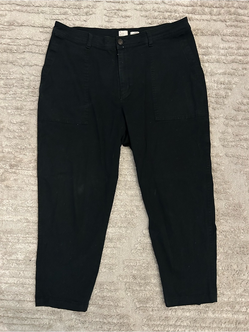 a new day Women’s Black Chino-Style Casual Pants